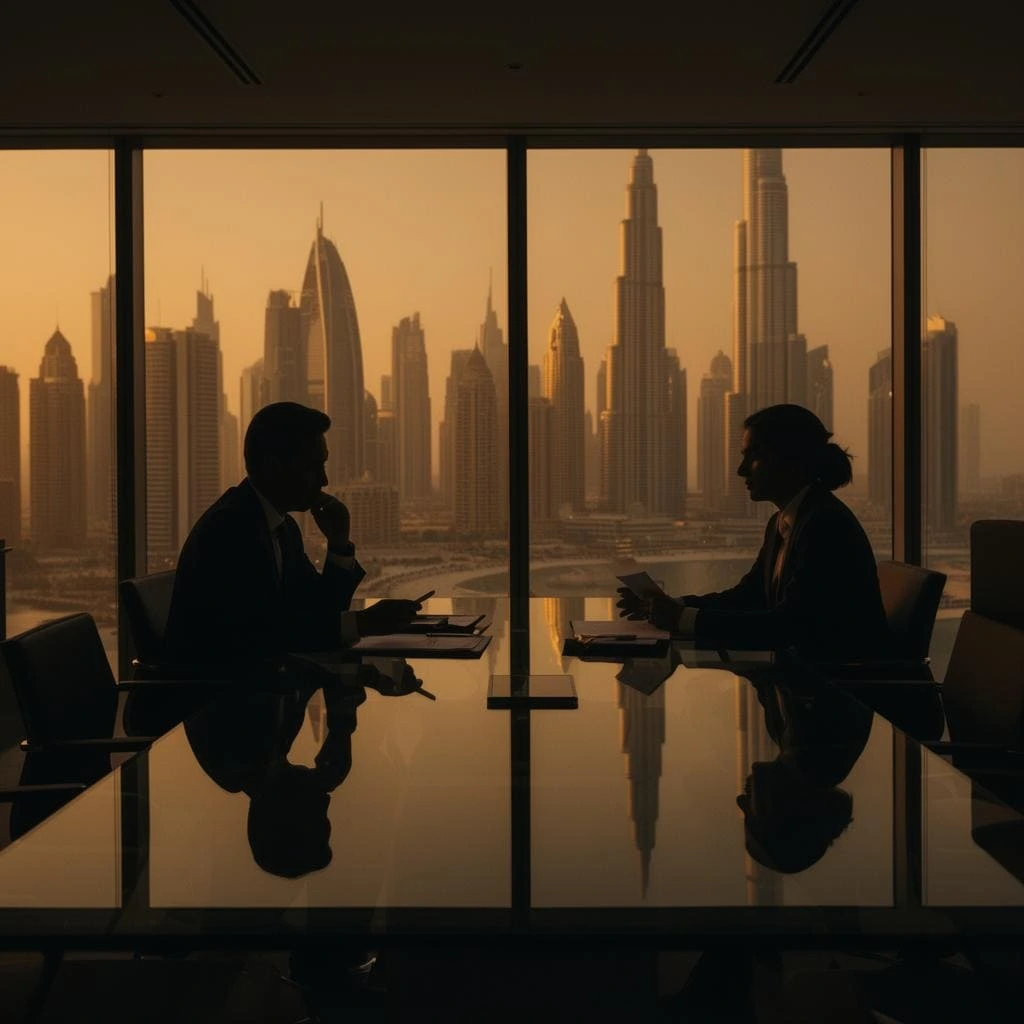 Consulting meeting in Dubai